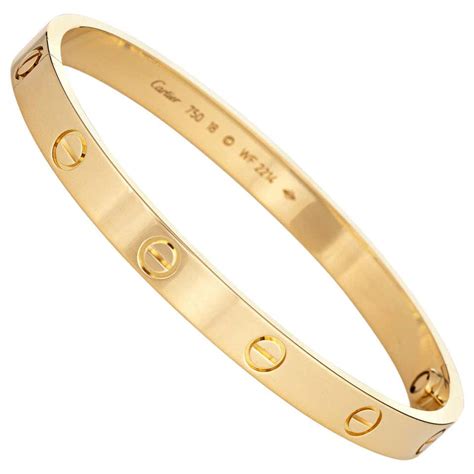 cartier love bracelet ebay|pre owned cartier love bracelet.